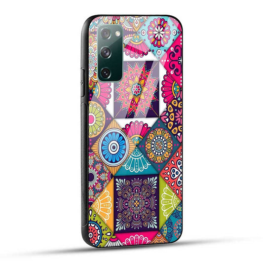 Samsung Galaxy S20 FE / S20 FE 5G Back Cover Decorative Glass Case
