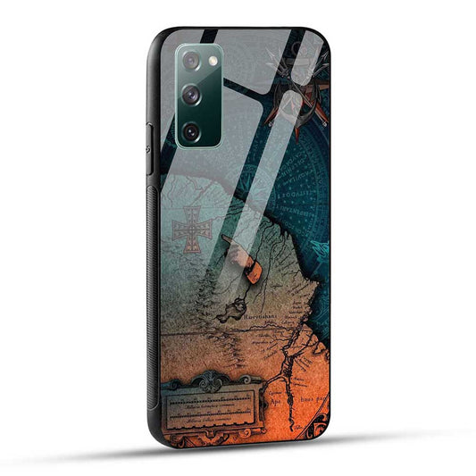 Samsung Galaxy S20 FE / S20 FE 5G Back Cover World Travel Glass Case