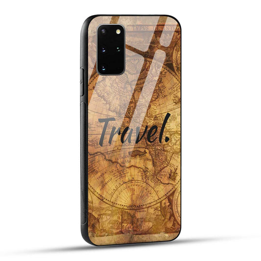 Samsung Galaxy S20 Plus Back Cover Travel Printed Glass Case
