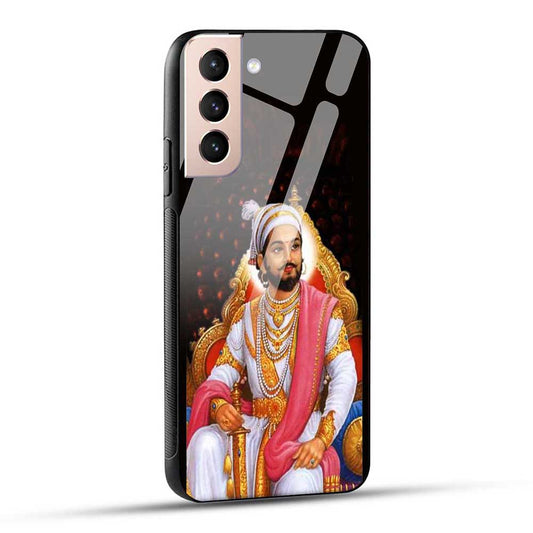 Samsung Galaxy S21 5G Back Cover Chhatrapati Shivaji Maharaj Glass Case