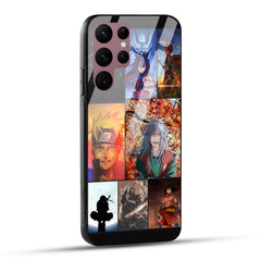 Samsung Galaxy S22 Ultra 5G Back Cover Kakashii Narutto Printed Glass Case