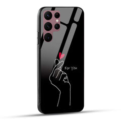 Samsung Galaxy S22 Ultra 5G Back Cover For You Printed Glass Case