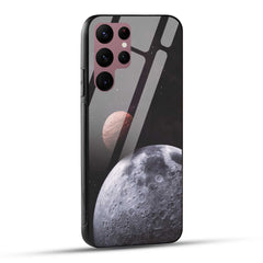 Samsung Galaxy S22 Ultra 5G Back Cover Galaxy Space Printed Glass Case