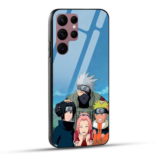 Samsung Galaxy S22 Ultra 5G Back Cover Kakashi Printed Glass Case
