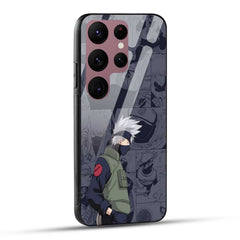 Samsung Galaxy S23 Ultra 5G Back Cover Kakashii Printed Glass Case