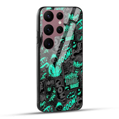 Samsung Galaxy S23 Ultra 5G Back Cover Boom Printed Glass Case