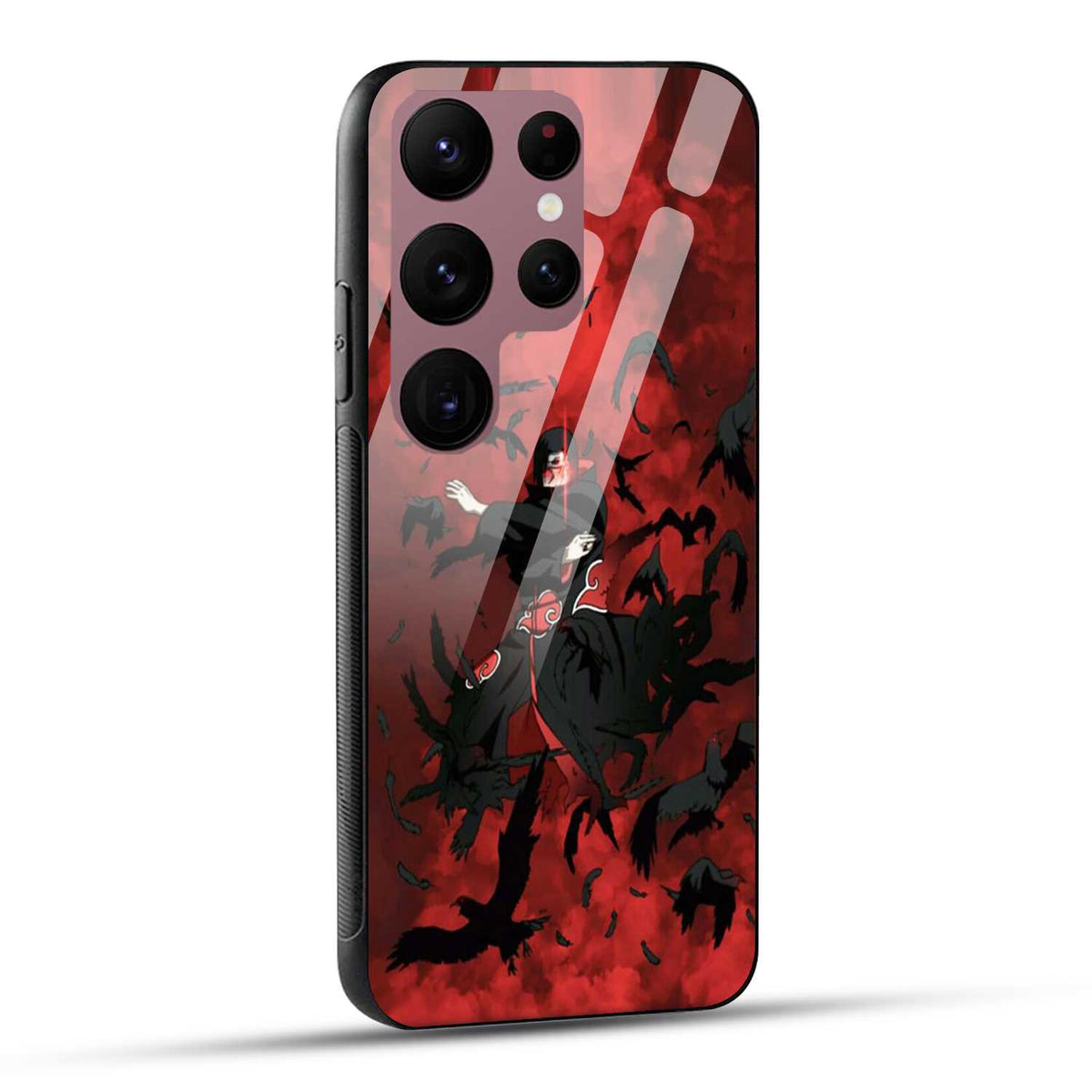 Samsung Galaxy S23 Ultra 5G Back Cover Akatsukii Printed Glass Case