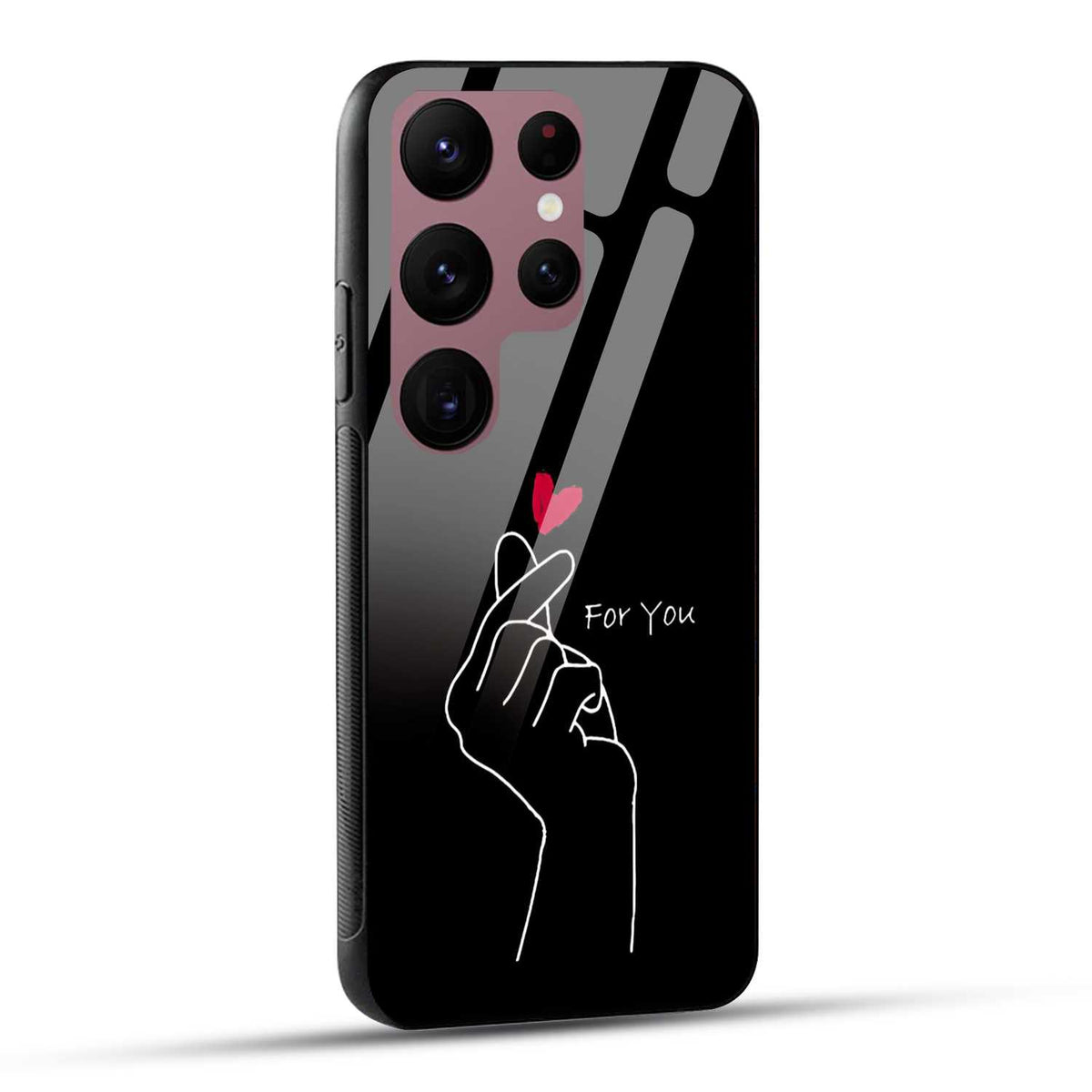 Samsung Galaxy S23 Ultra 5G Back Cover For You Printed Glass Case