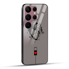 Samsung Galaxy S23 Ultra 5G Back Cover Colorful Watercolor Painting Printed Glass Case