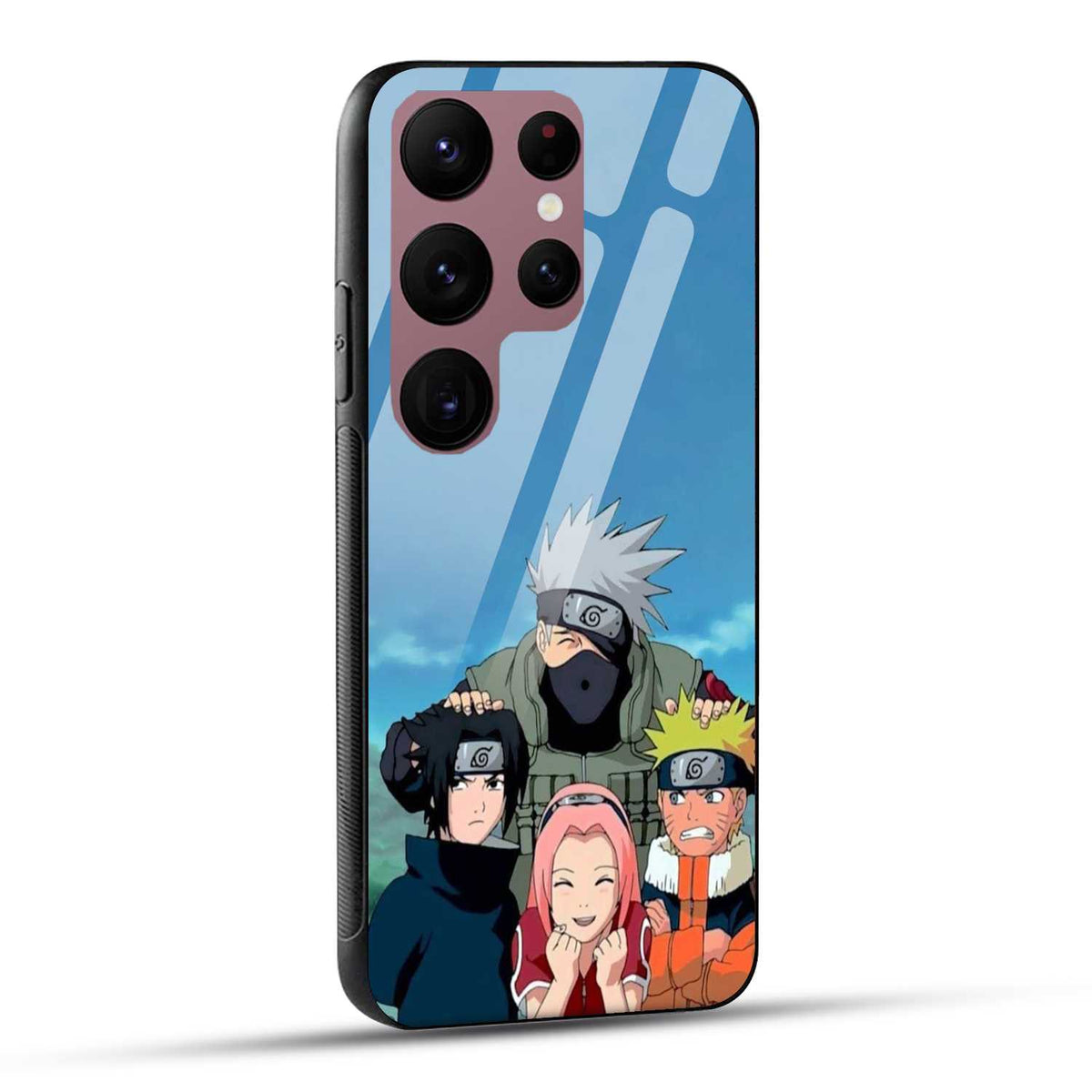 Samsung Galaxy S23 Ultra 5G Back Cover Kakashi Printed Glass Case