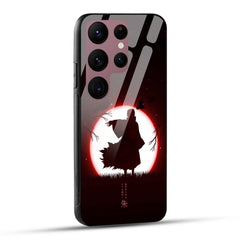 Samsung Galaxy S23 Ultra 5G Back Cover Itachi Uchiha Printed Glass Case