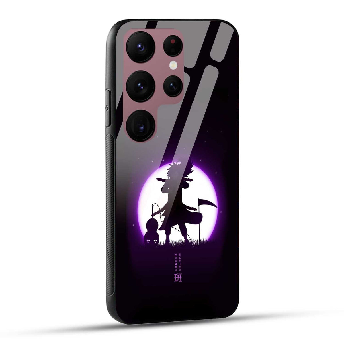 Samsung Galaxy S23 Ultra 5G Back Cover Madara Uchiha Printed Glass Case