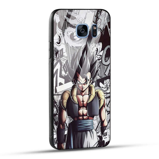 Samsung Galaxy S7 Edge Back Cover Looking Angry Printed Glass Case
