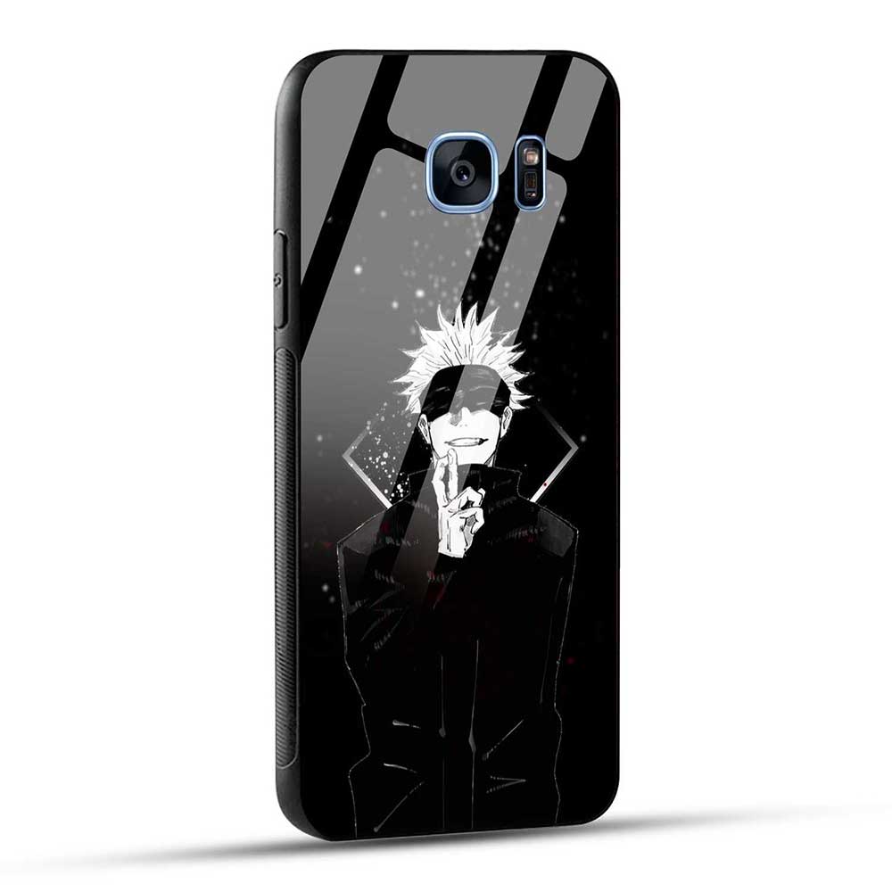 Samsung Galaxy S7 Edge Back Cover Anime Glass Case