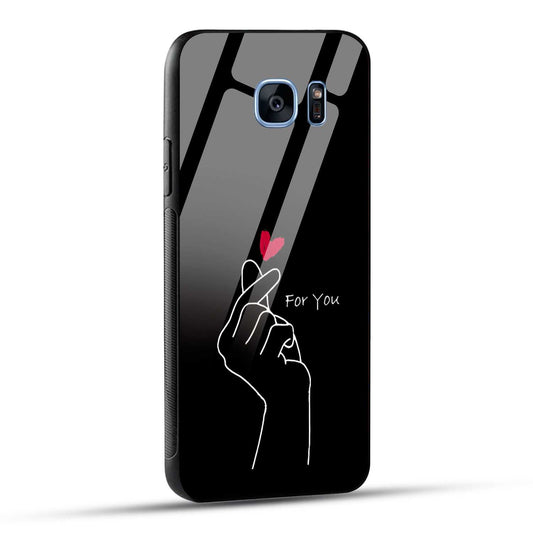 Samsung Galaxy S7 Edge Back Cover For You Printed Glass Case