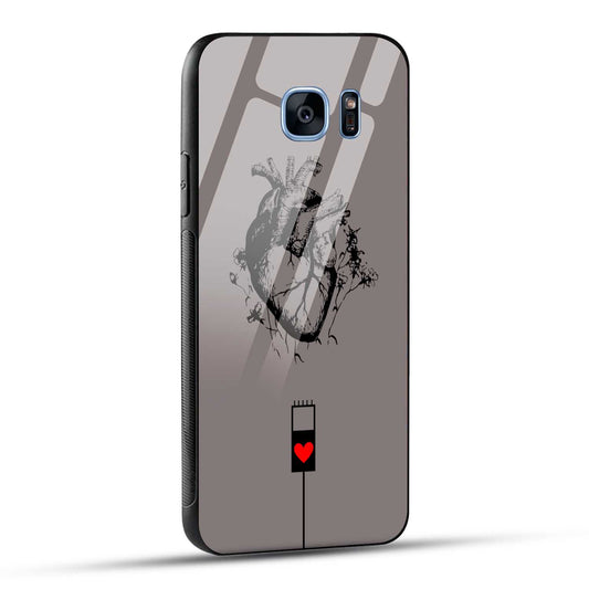 Samsung Galaxy S7 Edge Back Cover Colorful Watercolor Painting Printed Glass Case