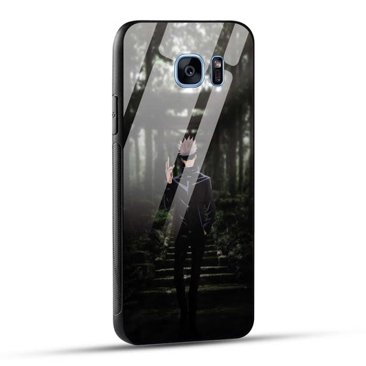 Samsung Galaxy S7 Edge Back Cover Gojo Printed Glass Case