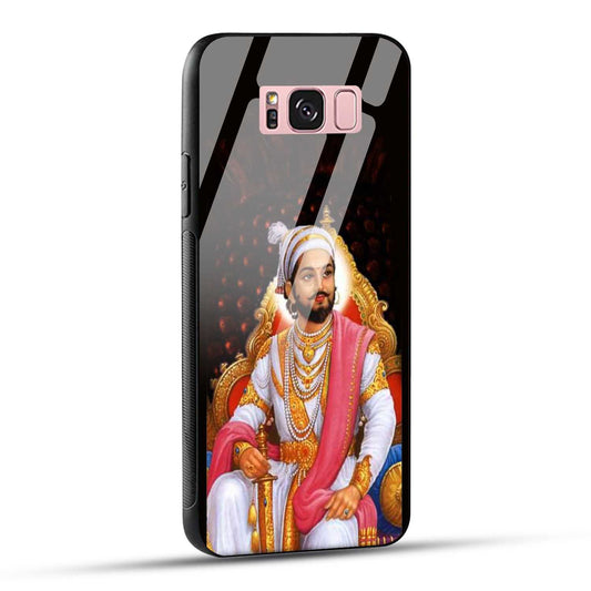 Samsung Galaxy S8 Plus Back Cover Chhatrapati Shivaji Maharaj Printed Glass Case