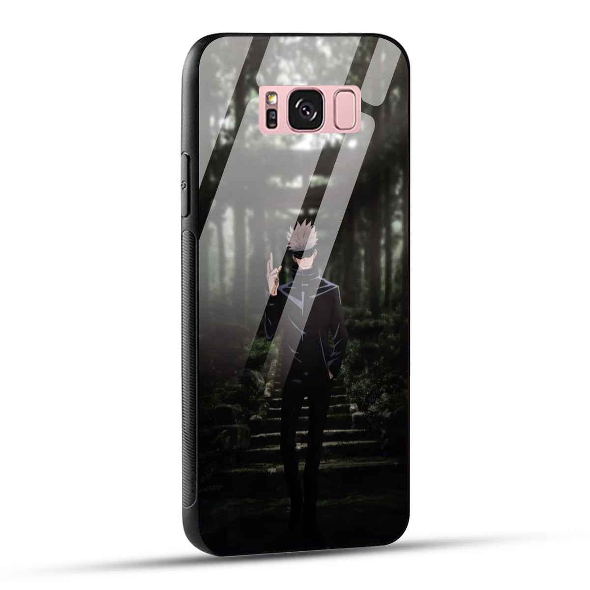 Samsung Galaxy S8 Plus Back Cover Gojo Printed Glass Case