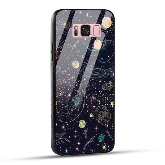 Samsung Galaxy S8 Plus Back Cover Beauty Of Multiverse Art Printed Glass Case