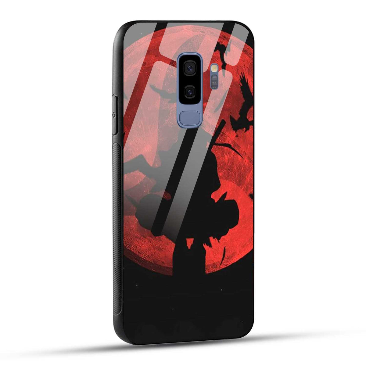 Samsung Galaxy S9 Plus Back Cover Narutto Printed Glass Case