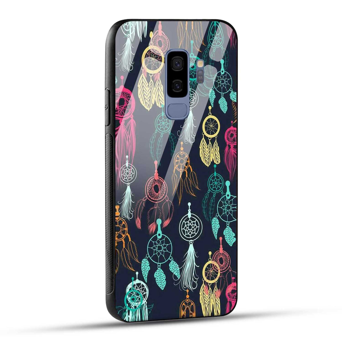 Samsung Galaxy S9 Plus Back Cover Dreamcatcher Printed Glass Case