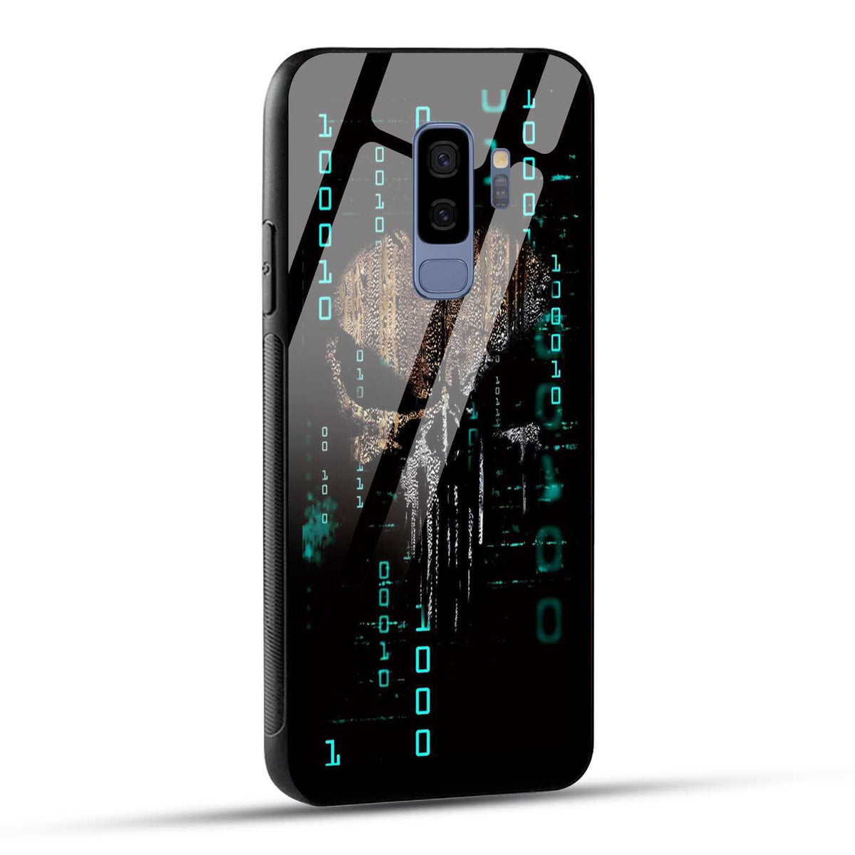 Samsung Galaxy S9 Plus Back Cover Hacker Printed Glass Case