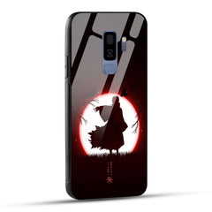 Samsung Galaxy S9 Plus Back Cover Itachi Uchiha Printed Glass Case