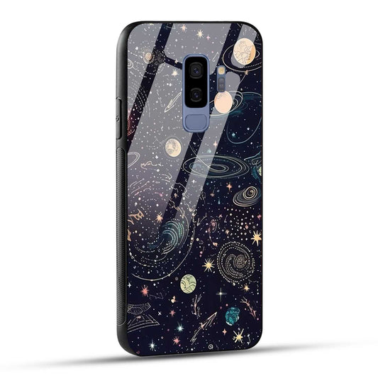 Samsung Galaxy S9 Plus Back Cover Beauty Of Multiverse Art Printed Glass Case