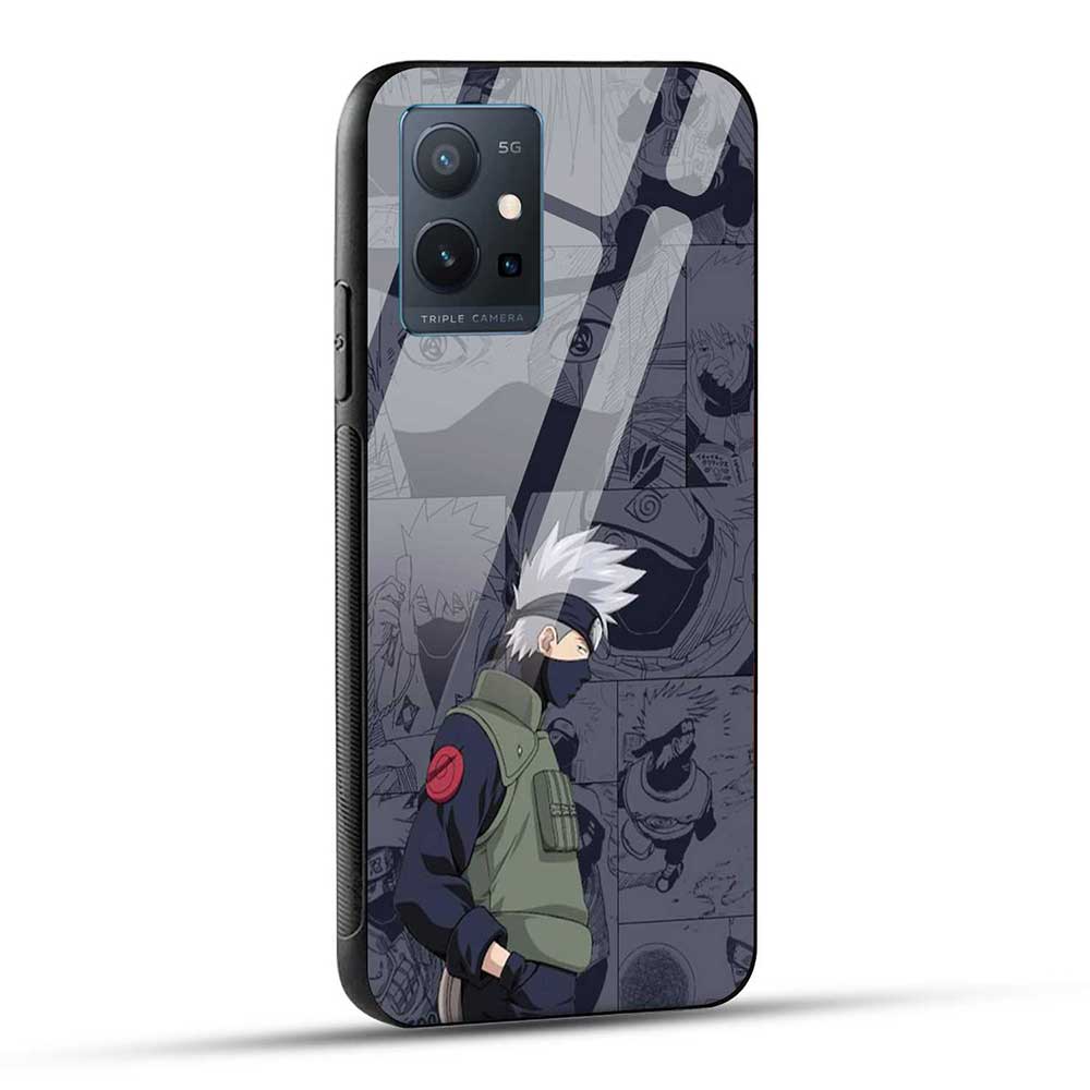 Vivo T1 5G / Vivo Y75 5G / iQOO Z6 5G Back Cover Kakashii Glass Case