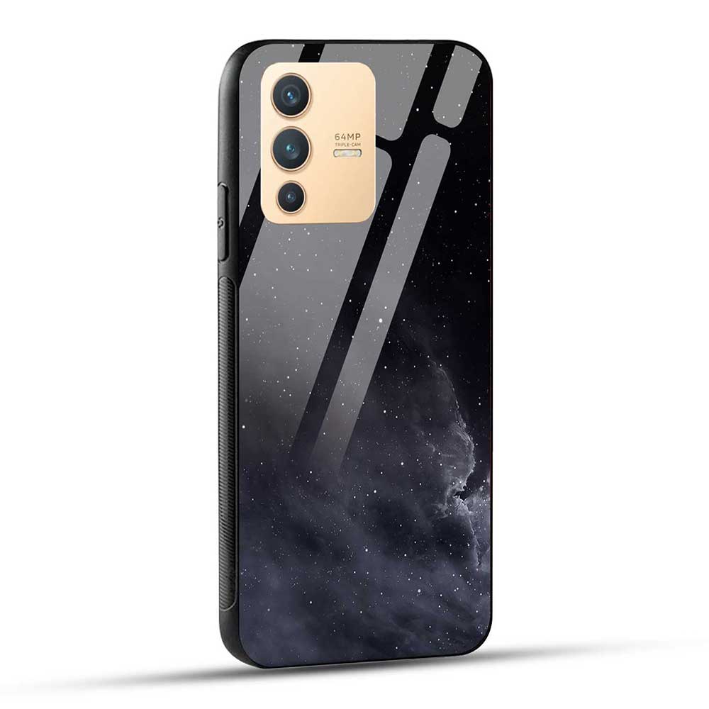 Vivo V23 5G Back Cover Stars in The Dark Glass Case