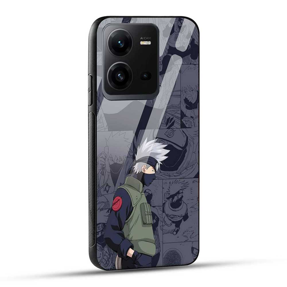 VIVO V25 5G Back Cover Kakashii Glass Case