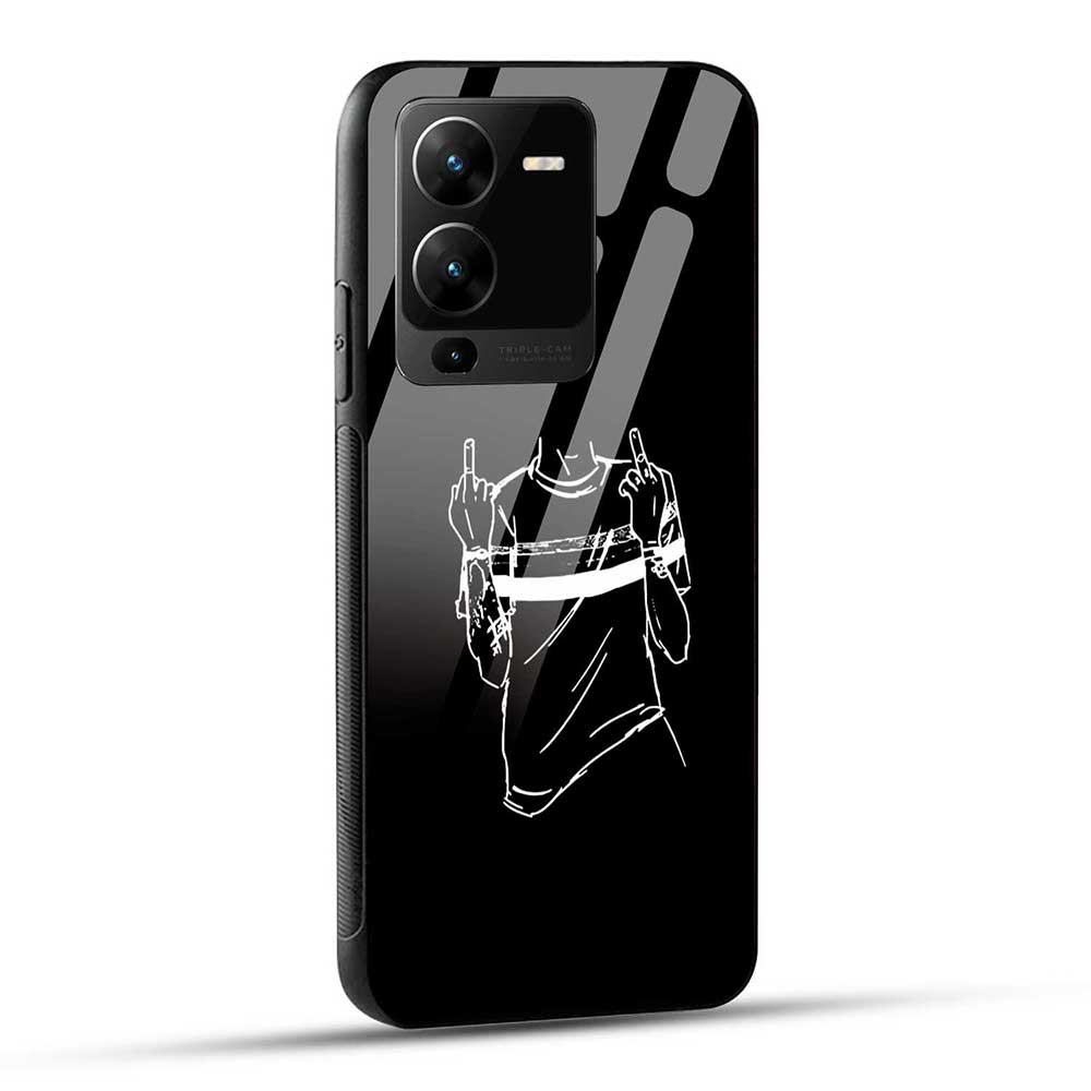 VIVO V25 PRO 5G Back Cover Boy Attitude Glass Case
