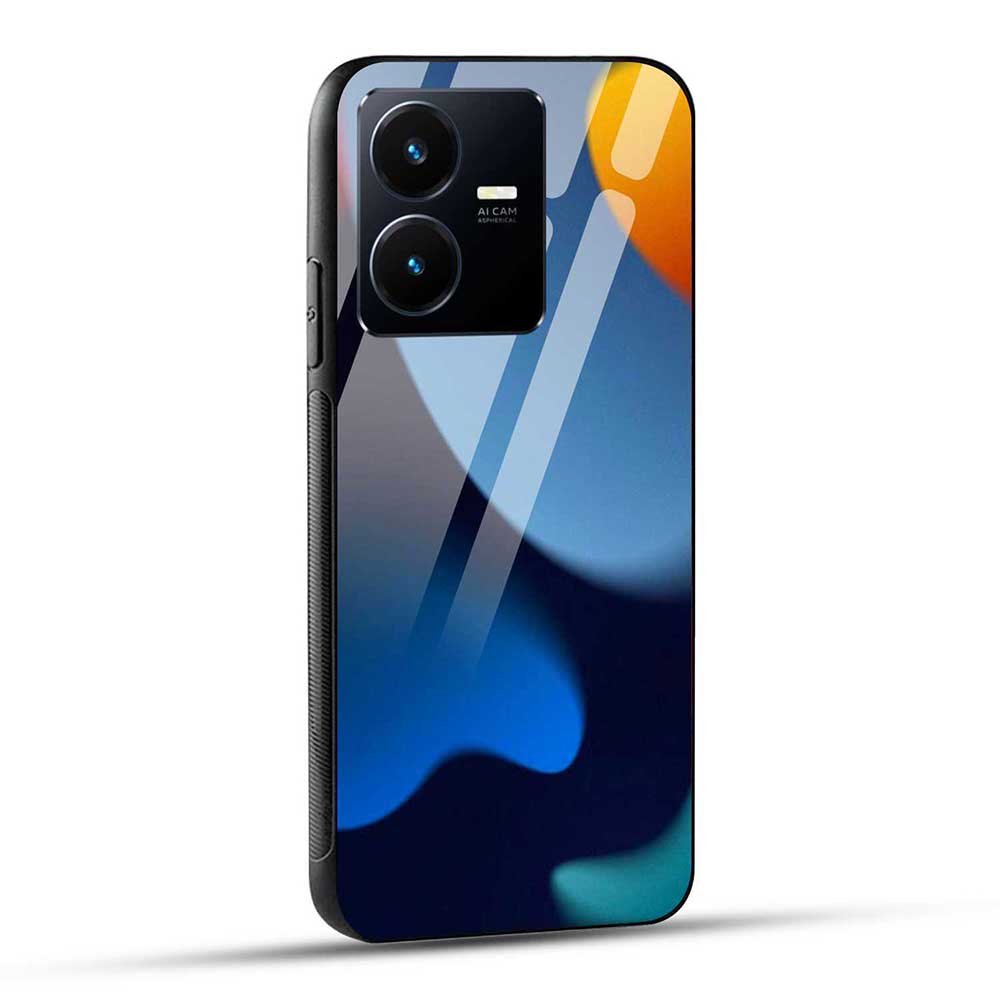 VIVO Y22 Back Cover Best Trendy Pouch Glass Case