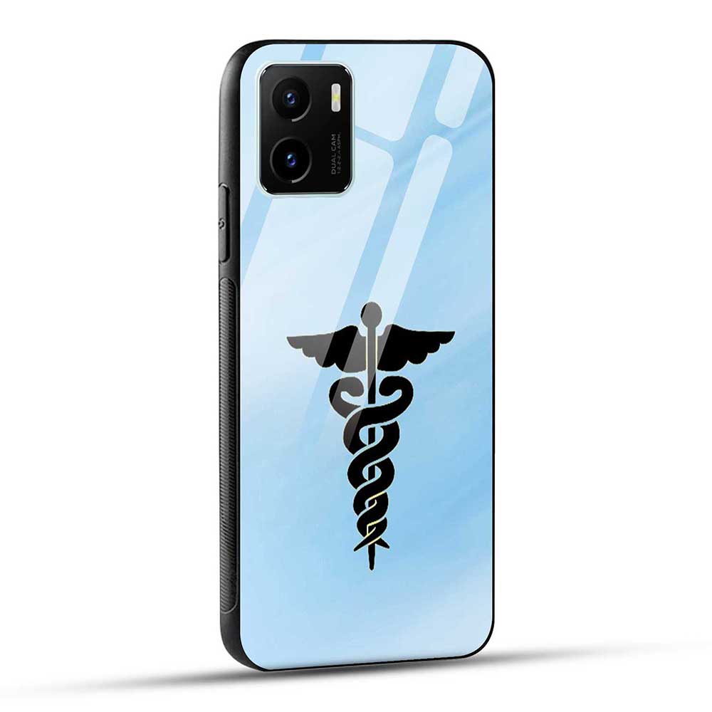 VIVO Y15s / VIVO Y15c / VIVO Y01 Back Cover Medical Logo Glass Case