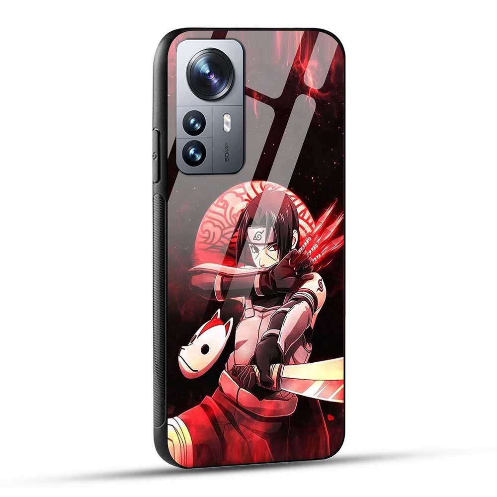 Xiaomi 12 Pro 5G Back Cover Itachii Glass Case