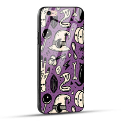 iPhone 6s Back Cover Aethetic Texture Printed Glass Case