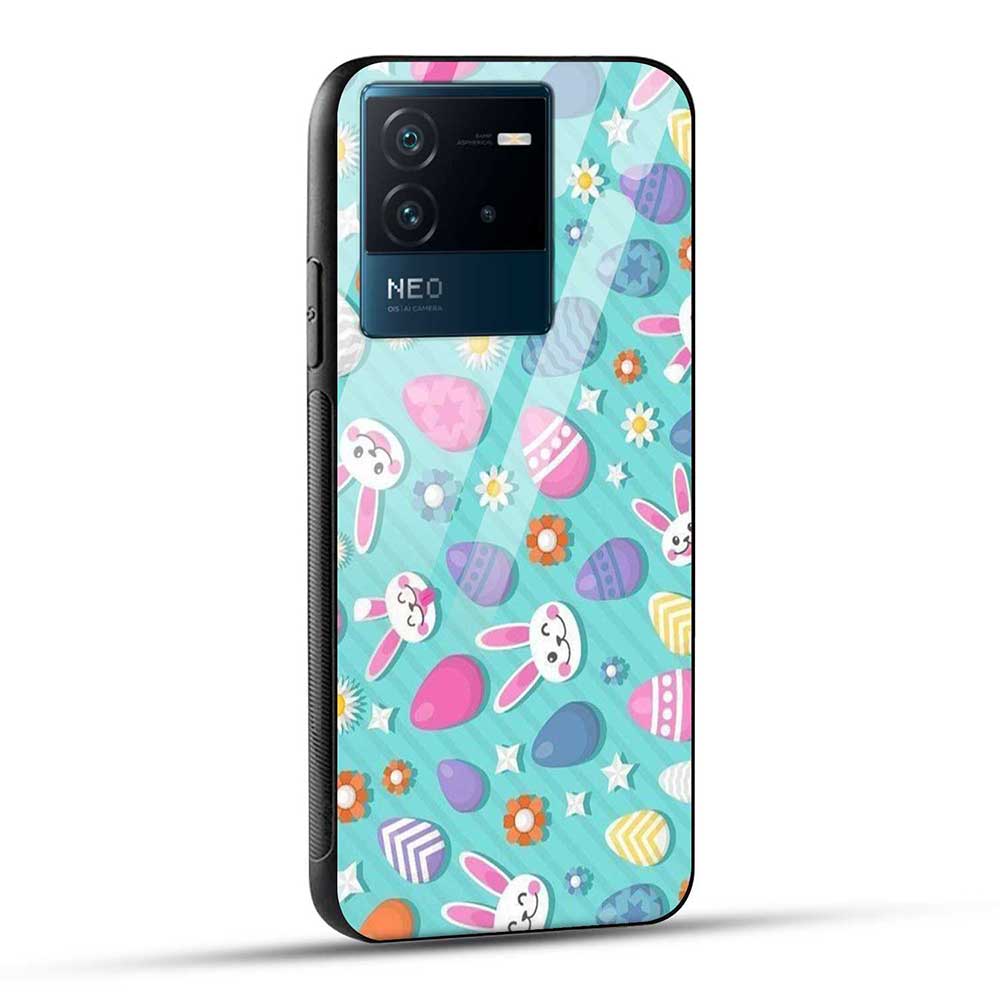 iQOO Neo 6 5G Back Cover DIY Art Glass Case